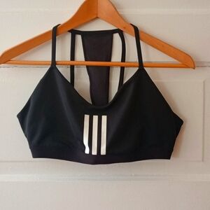 Adidas sports bra size, large, band under bust measures 27 inches